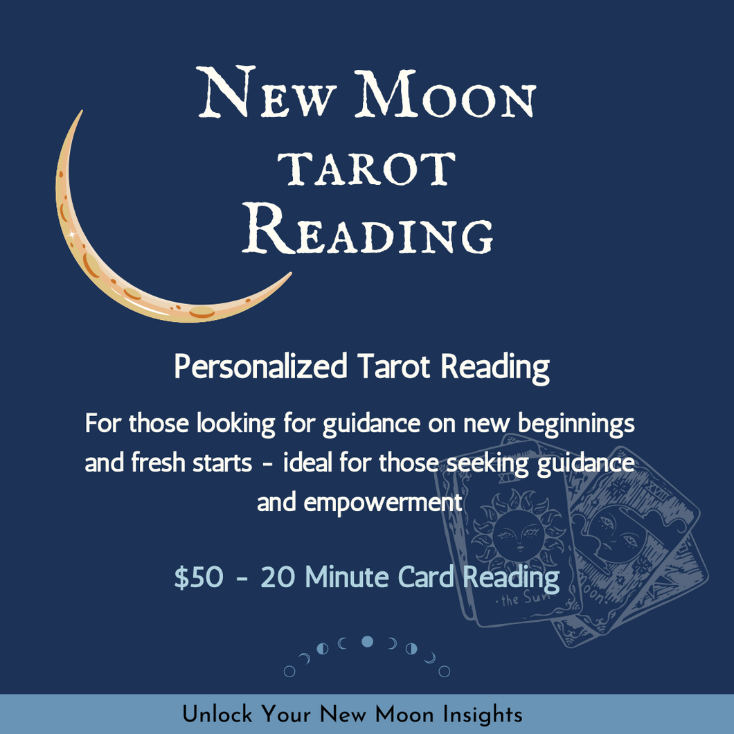 New Moon Tarot Card Reading
