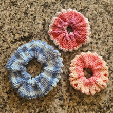 Load image into Gallery viewer, Knitted Cotton Scrunchies
