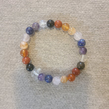 Load image into Gallery viewer, Natural Semi Precious Stone Stretch Bracelets
