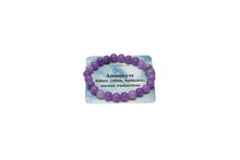Load image into Gallery viewer, Natural Semi Precious Stone Stretch Bracelets

