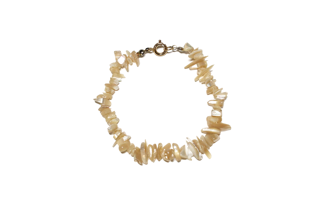 Inspiration Bracelets - Natural Semi Precious Stone Chips with 14k Gold Filled Clasp